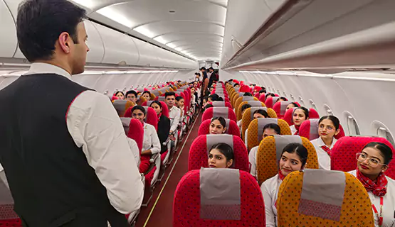 Frankfinn Air India in-flight training program