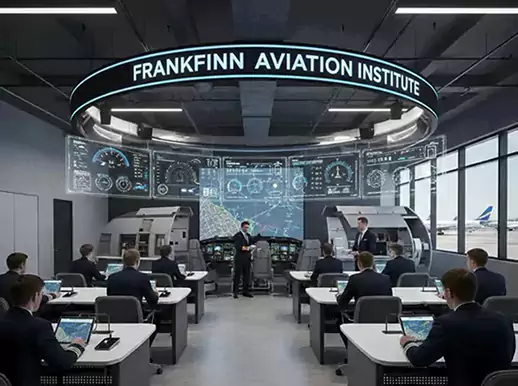 Frankfinn aviation training simulator classroom