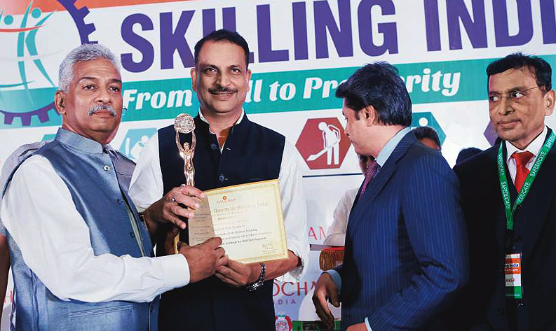 Gold Award For Best Higher Vocational Institute For Skill Development Award - 2017