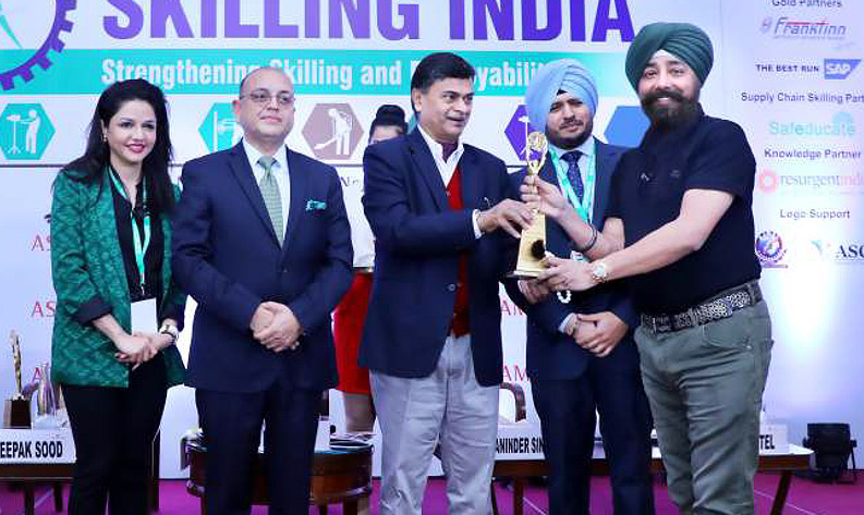 Gold Award For Best Higher Vocational Institute For Skill Development Award - 2019